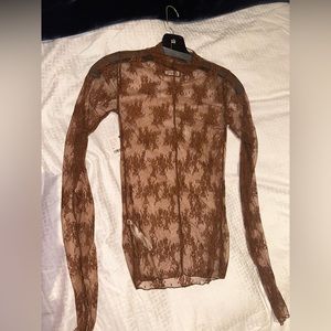 Free people lace long sleeve